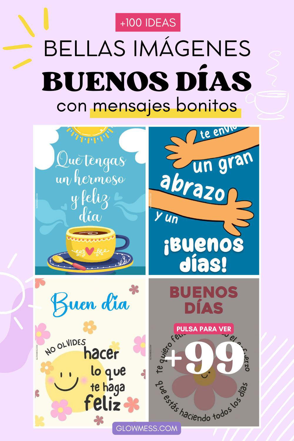 Buenos Días: Mensajes y Frases para Empezar el Día con Energía, image size:1000x1500